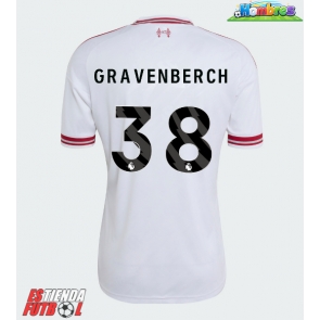 Liverpool Ryan Gravenberch #38 Segunda Equipación 2026-27 Manga Corta